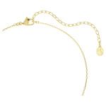 Idyllia pendant Mixed cuts, Heart, Key, Pink, Gold-tone plated